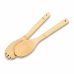 Bestecke| Salatbesteck 2tlg. Braun