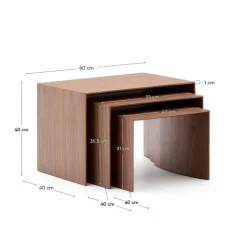 3-Satztisch Litto<Kave Home Outlet
