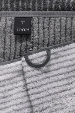 JOOP! Hand- & Duschtücher-Saunatuch Signature 80 x 200 cm Schwarz