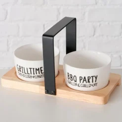 Schale Grillhouse 3tlg.<BOLTZE Clearance