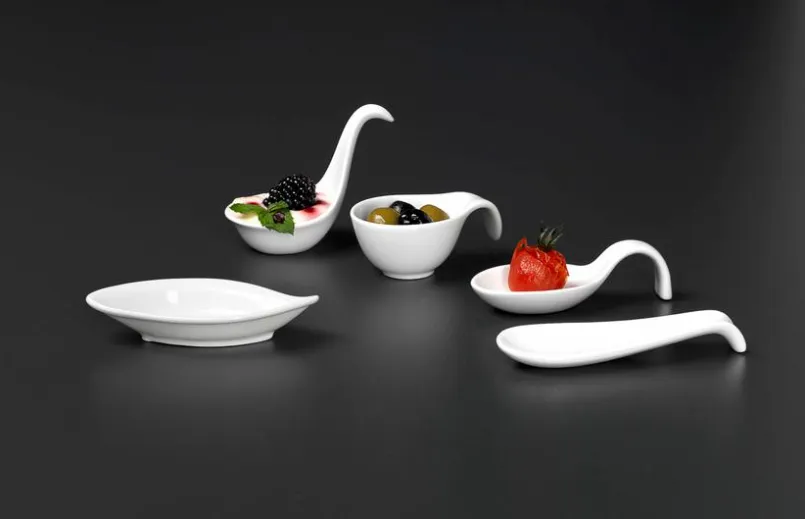 Schalen & Schüsseln|Schalen & Schüsseln|Ritzenhoff & Breker Schale Gusto 9,5 x 6 cm Weiß