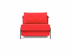 Schlafsofas|Sessel|INNOVATION LIVING Schlafsessel Cubed 90 Chrom Red