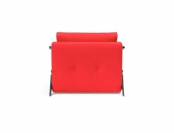Schlafsofas|Sessel|INNOVATION LIVING Schlafsessel Cubed 90 Chrom Red