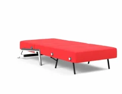 Schlafsofas|Sessel|INNOVATION LIVING Schlafsessel Cubed 90 Chrom Red