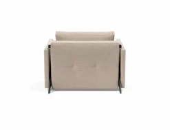 Schlafsofas|Sessel|INNOVATION LIVING Schlafsessel Cubed 90 mit Armlehnen Sand Grey