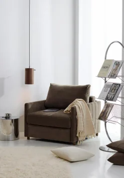 Schlafsofas|Sessel|INNOVATION LIVING Schlafsessel Neah Slim Cedar Brown