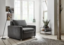ComfortPlan Schlafsofas|Sessel-Schlafsessel Puzzle Black