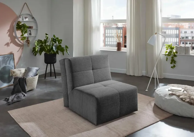 Nehl Schlafsofas|Sessel-Schlafsessel Solino Anthrazit