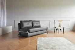 Schlafsofas|Schlafsofas|INNOVATION LIVING Schlafsofa Cubed Aluminium Black