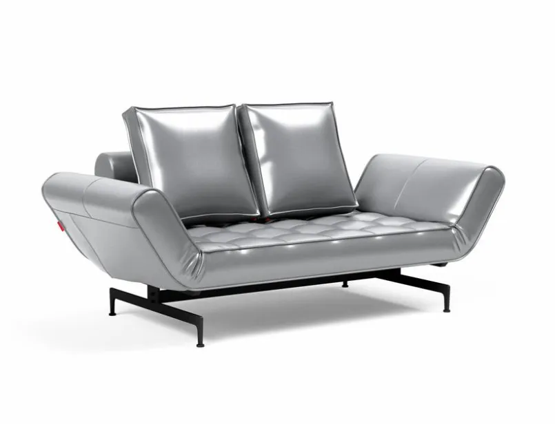 INNOVATION LIVING Schlafsofas|Schlafsofas-Schlafsofa Ghia Laser Silvershine