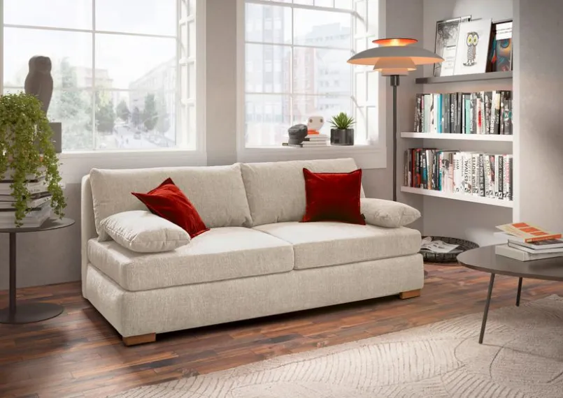 Schlafsofas|Schlafsofas| Schlafsofa Jelko Hellbeige