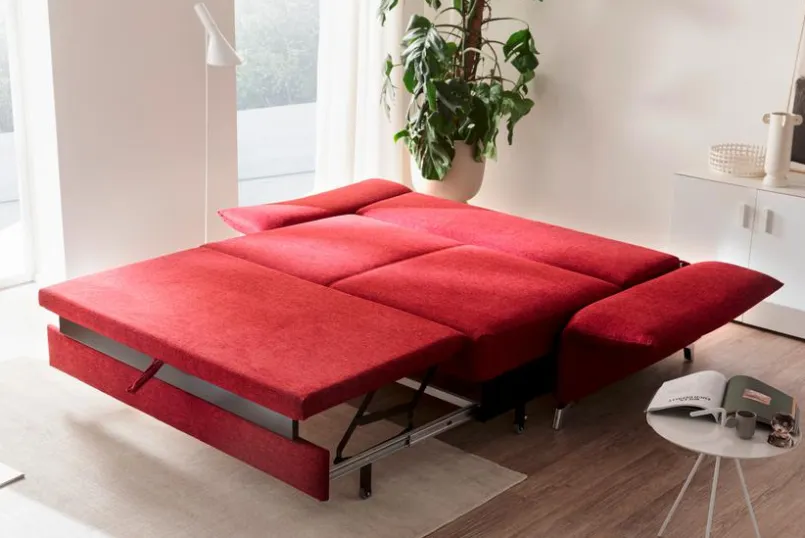 bali Schlafsofas|Schlafsofas-Schlafsofa Liv Rot