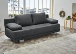 Schlafsofas|Schlafsofas| Schlafsofa Luzio Dunkelgrau