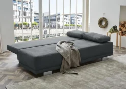 Schlafsofas|Schlafsofas| Schlafsofa Luzio Dunkelgrau