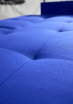 INNOVATION LIVING Schlafsofas|Schlafsofas-Schlafsofa mit Armlehnen Splitback Chrom Ultramarine