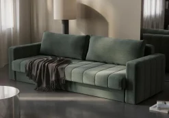 INNOVATION LIVING Schlafsofas|Schlafsofas-Schlafsofa mit Armlehnen Akello Pine Green