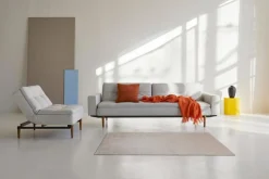 Schlafsofas|Schlafsofas|INNOVATION LIVING Schlafsofa mit Armlehnen Dublexo Styletto schwarz Natural