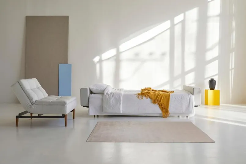 Schlafsofas|Schlafsofas|INNOVATION LIVING Schlafsofa mit Armlehnen Dublexo Styletto schwarz Natural
