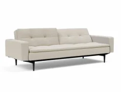 Schlafsofas|Schlafsofas|INNOVATION LIVING Schlafsofa mit Armlehnen Dublexo Styletto schwarz Natural