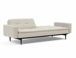 Schlafsofas|Schlafsofas|INNOVATION LIVING Schlafsofa mit Armlehnen Dublexo Styletto schwarz Natural