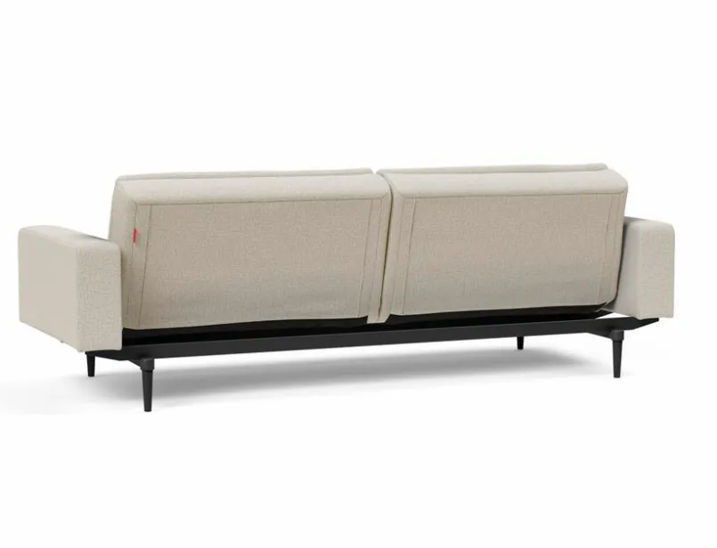 Schlafsofas|Schlafsofas|INNOVATION LIVING Schlafsofa mit Armlehnen Dublexo Styletto schwarz Natural