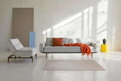 Schlafsofas|Schlafsofas|INNOVATION LIVING Schlafsofa mit Armlehnen Dublexo Styletto schwarz Natural