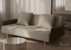Schlafsofas|Schlafsofas|INNOVATION LIVING Schlafsofa mit Armlehnen Long Horn Excess Beige