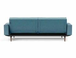 Schlafsofas|Schlafsofas|INNOVATION LIVING Schlafsofa mit Armlehnen Splitback Styletto dunkel Light Blue