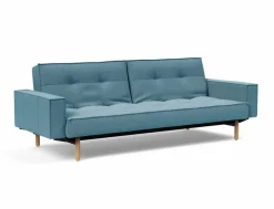 Schlafsofas|Schlafsofas|INNOVATION LIVING Schlafsofa mit Armlehnen Splitback Stem Light Blue