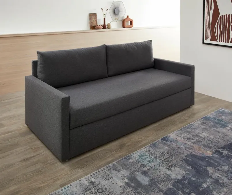 bali Schlafsofas|Schlafsofas-Schlafsofa Nizza Anthrazit