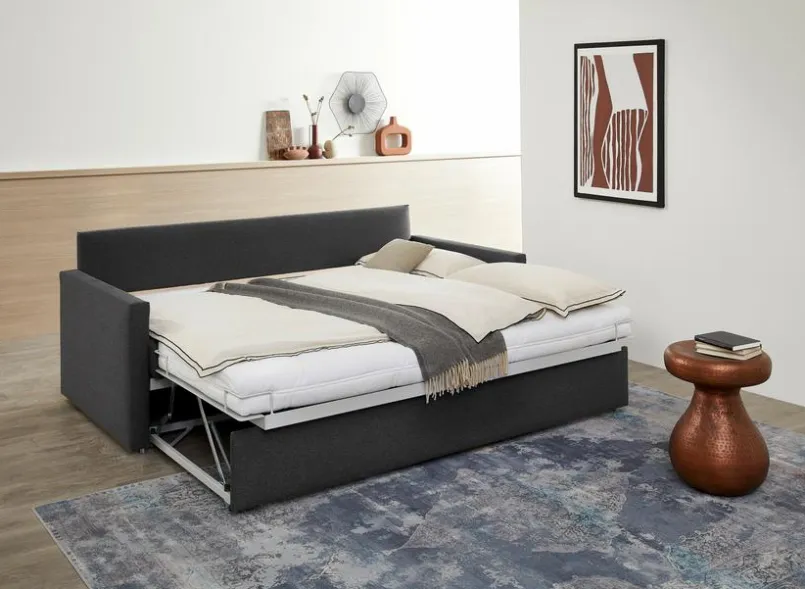 bali Schlafsofas|Schlafsofas-Schlafsofa Nizza Anthrazit