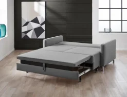 bali Schlafsofas|Schlafsofas-Schlafsofa Rom Grau