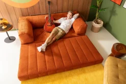 Schlafsofas|Schlafsofas| Schlafsofa Seventy Burnt Orange