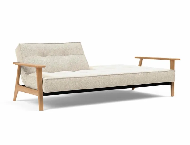 INNOVATION LIVING Schlafsofas|Schlafsofas-Schlafsofa Splitback Frej Eiche Off White