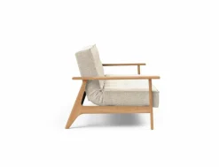 INNOVATION LIVING Schlafsofas|Schlafsofas-Schlafsofa Splitback Frej Eiche Off White