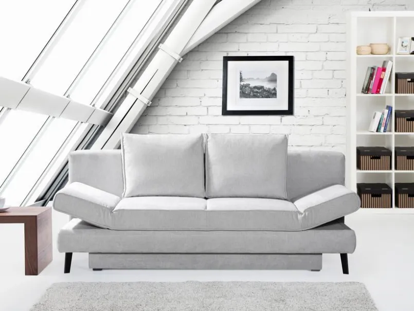 Schlafsofas|Schlafsofas| Schlafsofa Stanley Hellgrau
