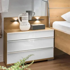 Wiemann Schlafzimmer-Komplettsets-Schlafzimmer-Set Loft 4tlg. Weiß