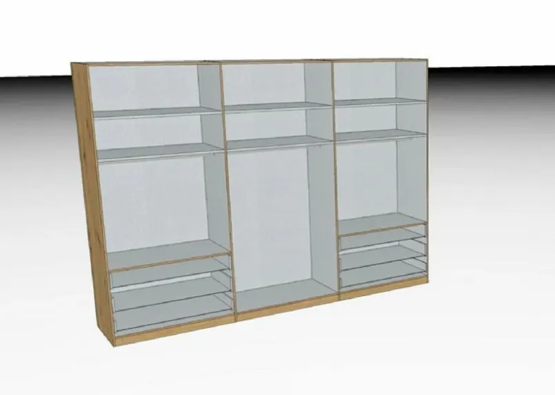 Wiemann Schlafzimmer-Komplettsets-Schlafzimmer-Set Loft 4tlg. Weiß