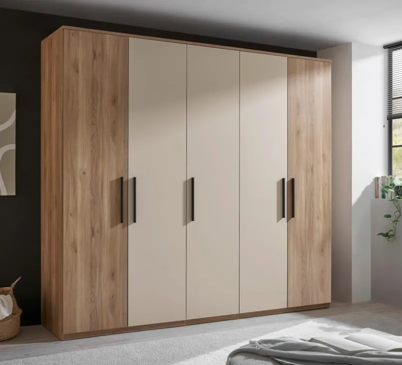 Schlafzimmer-Komplettsets-Schlafzimmer-Set Danao 4tlg. Eiche / Kaschmir