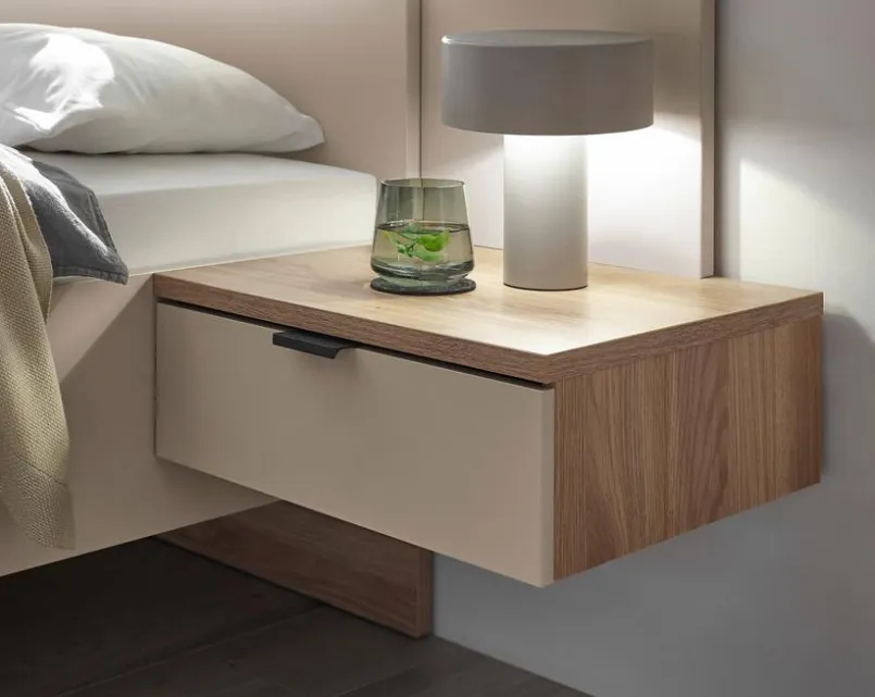 Schlafzimmer-Komplettsets-Schlafzimmer-Set Danao 4tlg. Eiche / Kaschmir