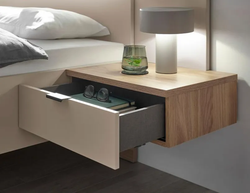 Schlafzimmer-Komplettsets-Schlafzimmer-Set Danao 4tlg. Eiche / Kaschmir