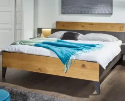 Schlafzimmer-Komplettsets|rauch BLACK Schlafzimmer-Set Kona 4tlg. Eiche / Graphit