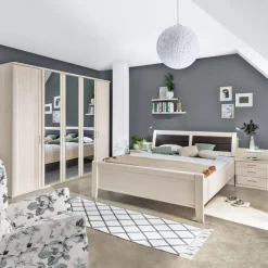 Schlafzimmer-Komplettsets|Wiemann Schlafzimmer-Set Luxor 4tlg. Lärche