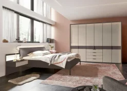 Schlafzimmer-Komplettsets|Musterring Schlafzimmer-Set San Diego 4tlg. Grau / Beige