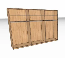 Wöstmann Schlafzimmer-Komplettsets-Schlafzimmer-Set WSM 1600 4tlg. Wildeiche
