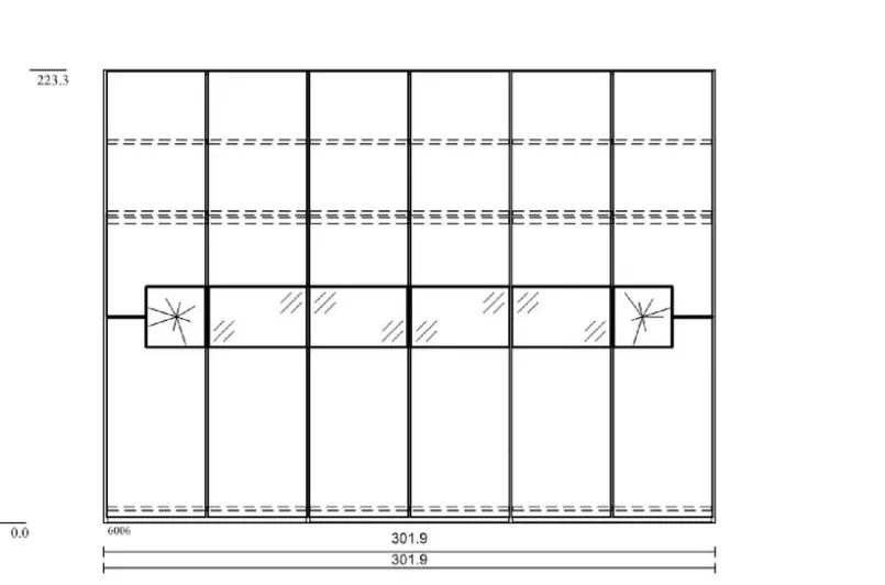Wöstmann Schlafzimmer-Komplettsets-Schlafzimmer-Set WSM 1600 4tlg. Wildeiche