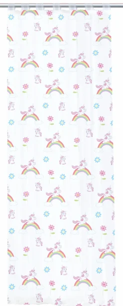 Vorhänge & Gardinen|Schmidt Schlaufenschal Einhorn 140 x 245 cm Bunt
