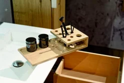 Voglauer Badzubehör-Schminkeinsatz BSE19 Braun