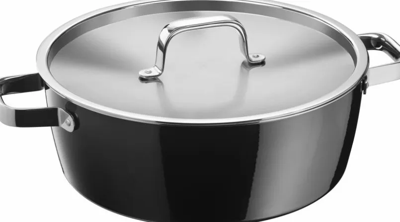 WMF Töpfe-Schmortopf Fusiontec Aromatic Ø 28 cm Schwarz
