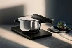WMF Töpfe-Schnellkochtopf Perfect RDS 2tlg. Silber